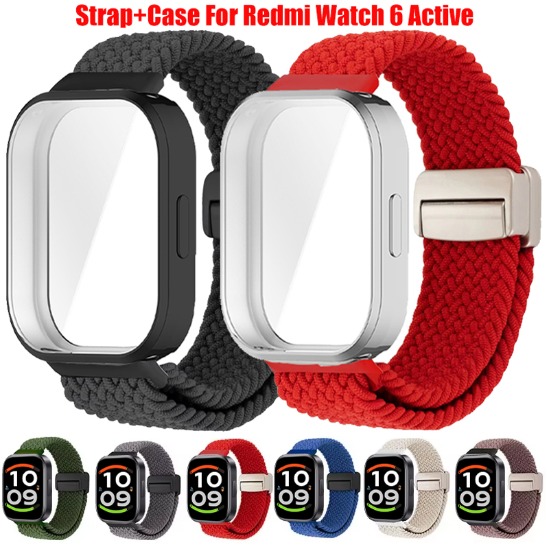 Watch Redmi - Pulseira de Nylon Trançado + Capa