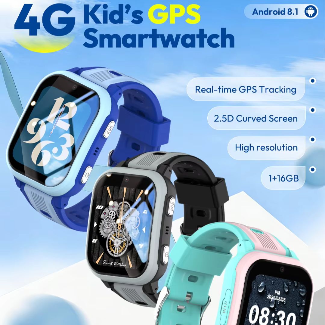 Smartwatch Digital Watches For Kids - Relógio Inteligente Infantil Wonlex 4G KT41