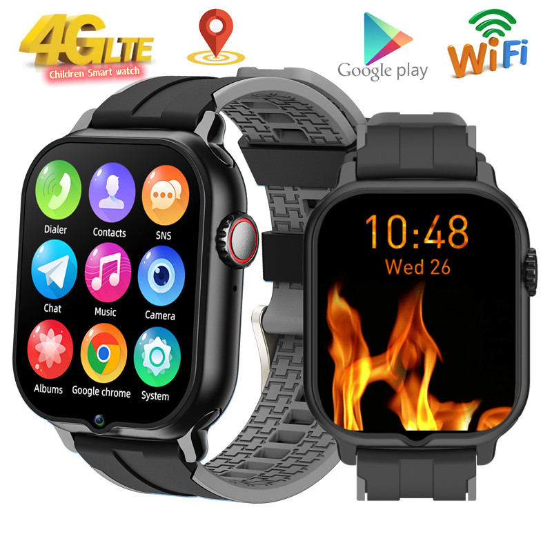 Smartwatch Watches For Girls Kids - Smartwatch para crianças, Android 9.0, 4G,