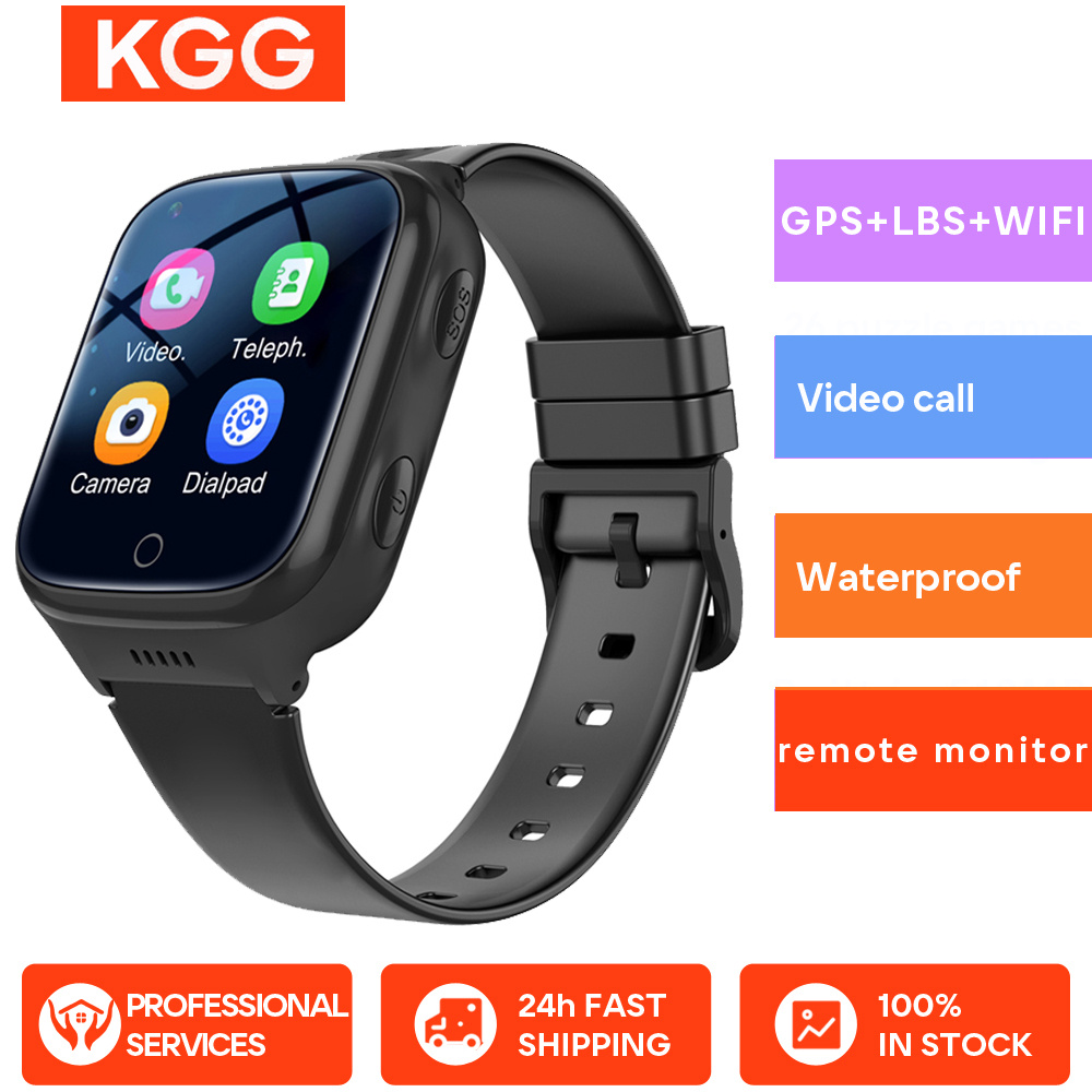 Smartwatch Digital Watches For Girls - Smartwatch impermeável para crianças, 4G, 1000
