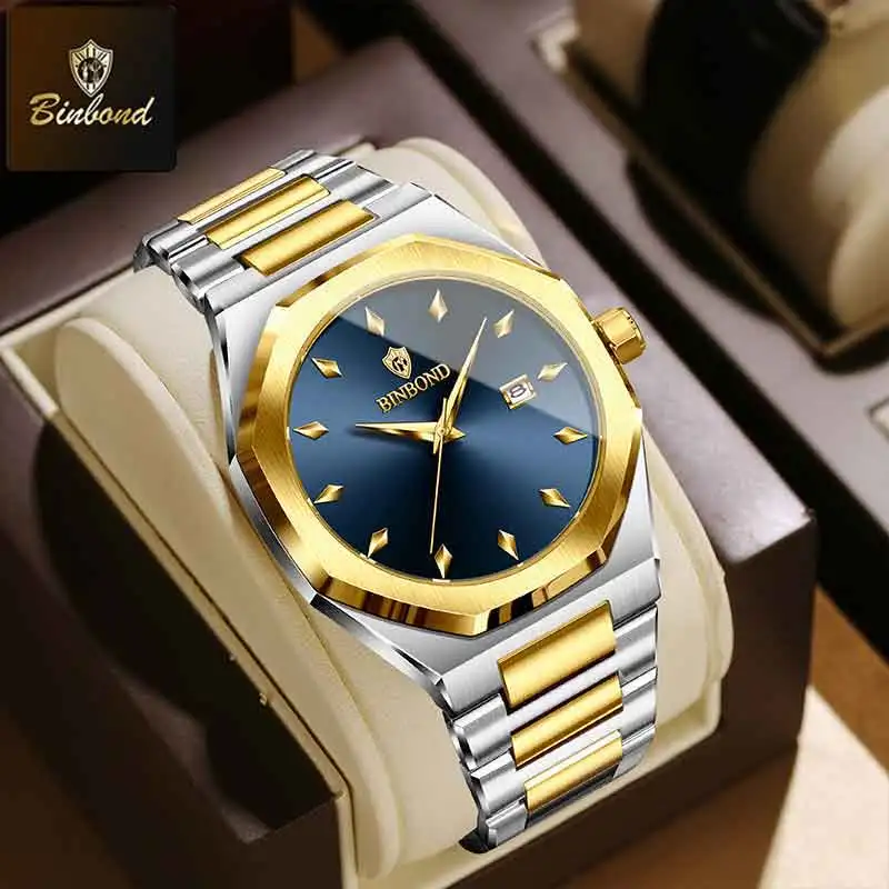 Smartwatch Branded Watches For Men - Binbond marca superior homem relógio de