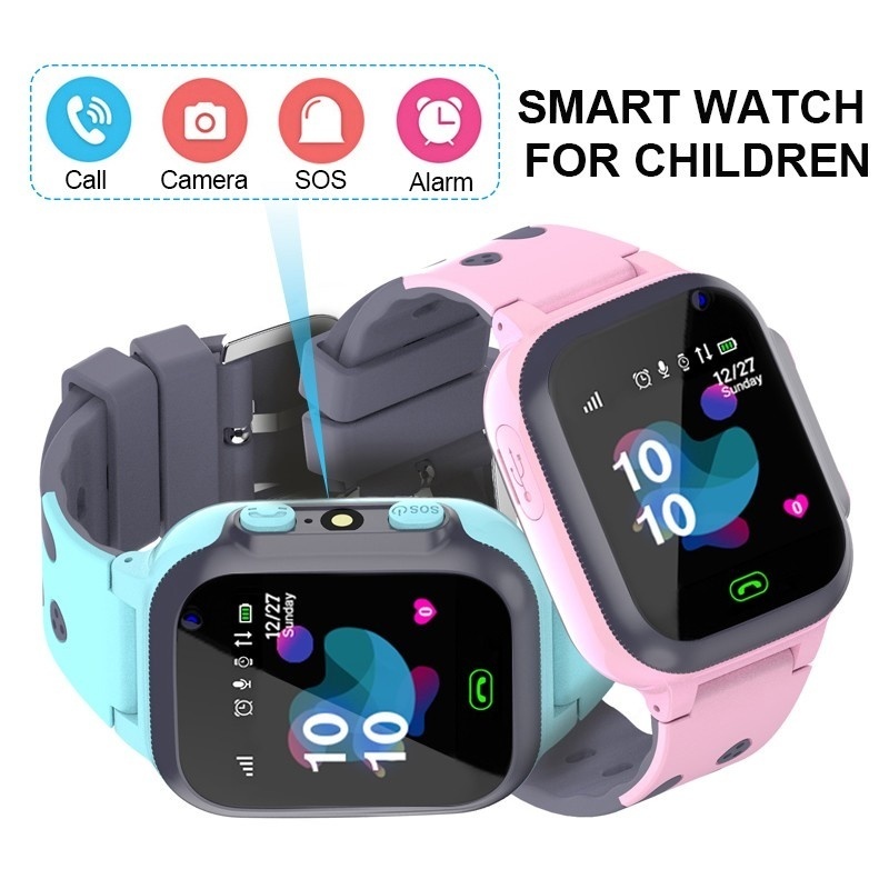 Smartwatch Digital Watches For Kids - Crianças relógio inteligente à prova dwaterproof