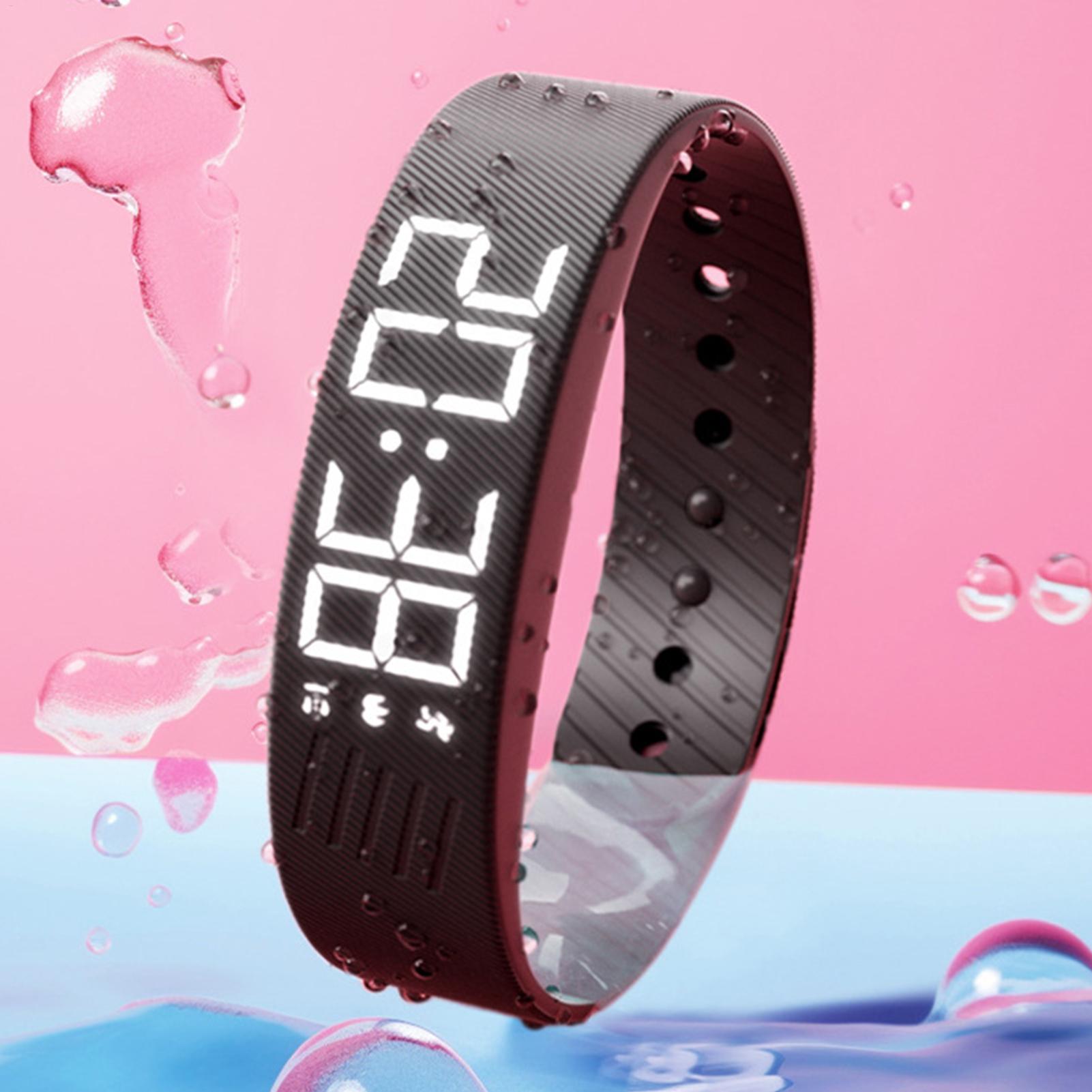 Smartwatch Digital Watches For Kids - Relógio Despertador Digital com Alarme Vibratório,