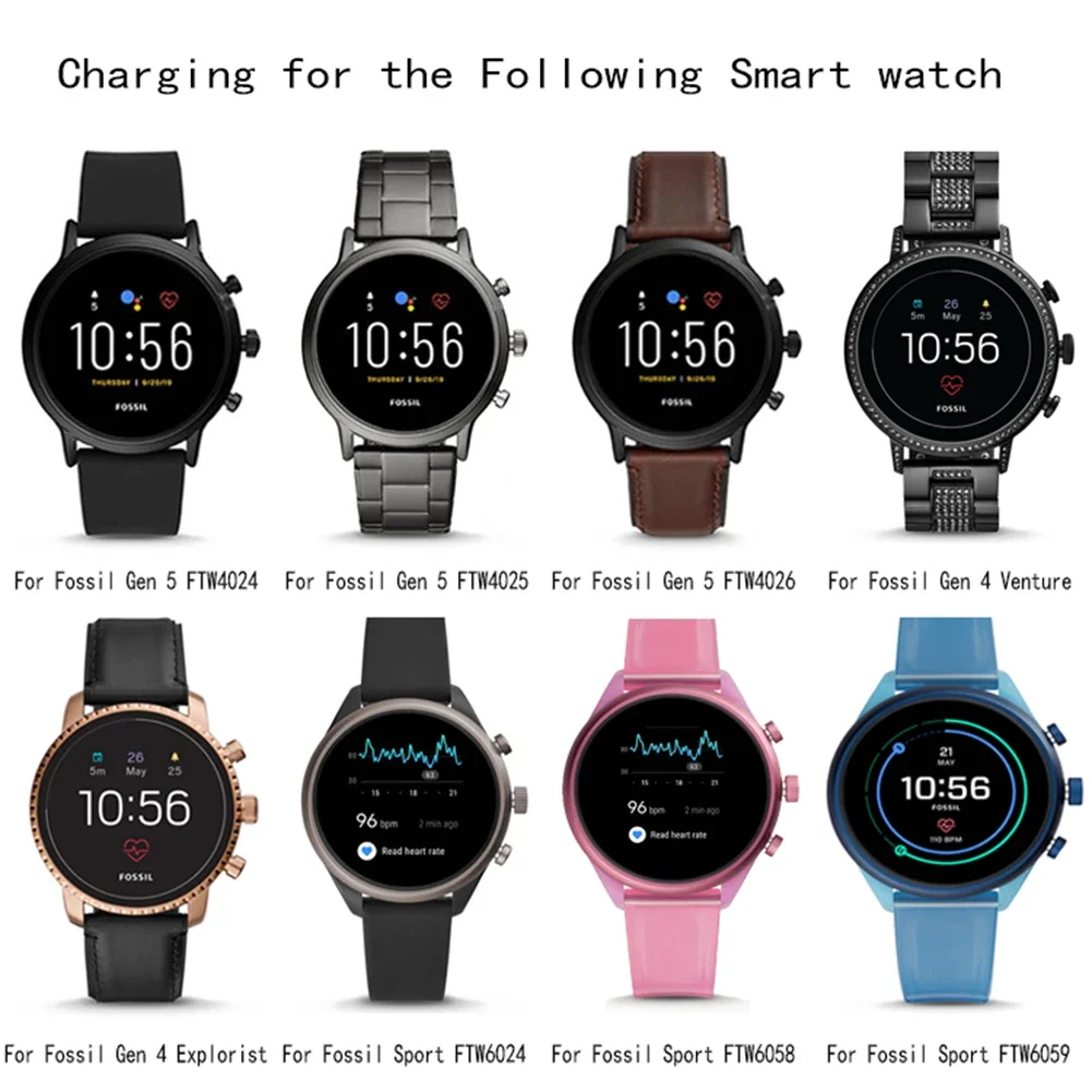 Fossil Watches Smartwatch Gen 4 - Fonte de alimentação do cabo de