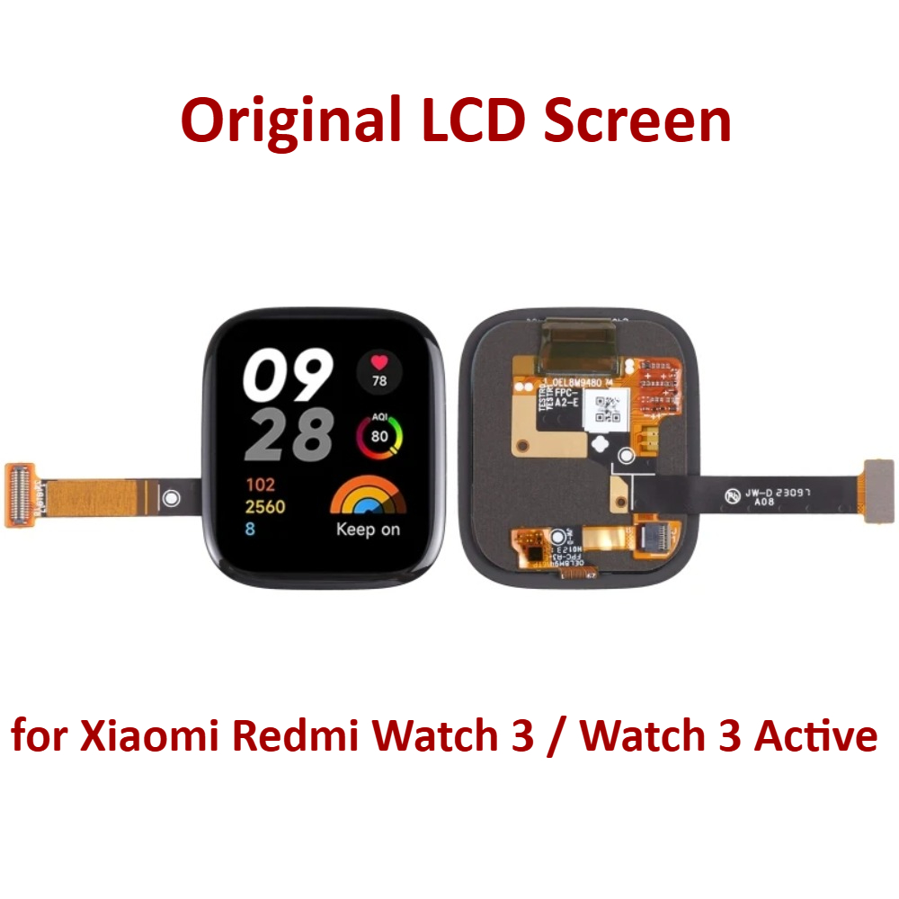 Watch Redmi - Tela lcd original, montagem completa para
