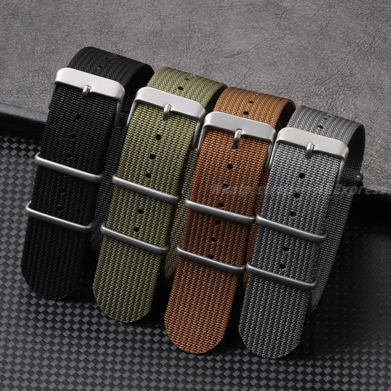 Nato Strap Nylon - Pulseira de relógio de náilon com