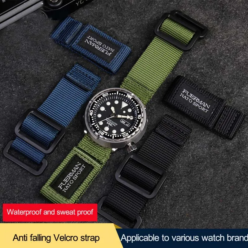 Nato Strap Nylon - Pulseira de relógio Nylon Nato, Pulseira
