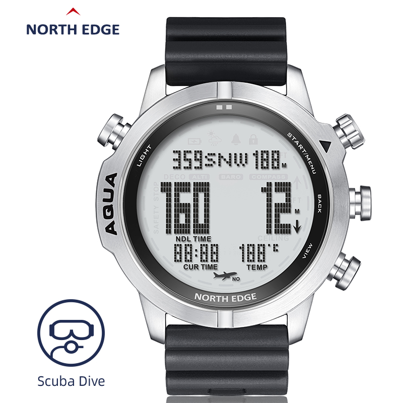 Altimeter Compass Watch - NORTE-relógio profissional computador mergulho para homens,