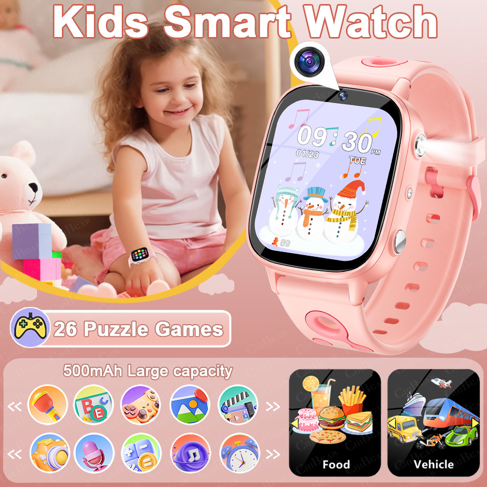 Smartwatch Watches For Girls Kids - Crianças smartwatch câmera player de vídeo