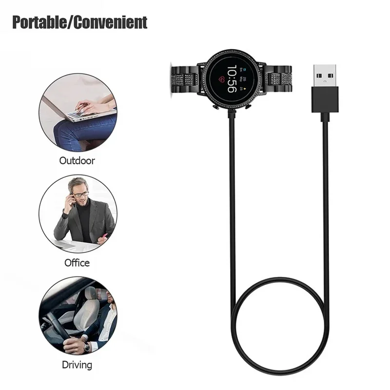 Fossil Watches Smartwatch Gen 4 - Carregador Magnético Rápido USB de 1M