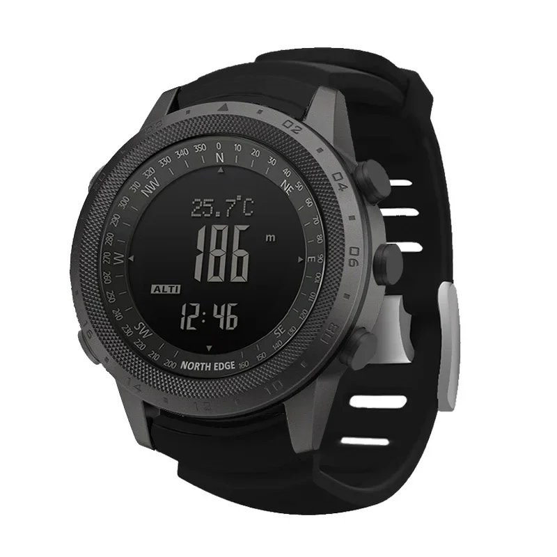 Altimeter Compass Watch - Novo relógio esportivo digital NORTH EDGE
