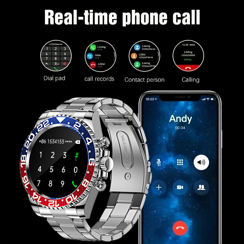 Aiweile AW12 Pro Men Smart Wat - Smartwatch Iphone Watch For Men avaliação e preço