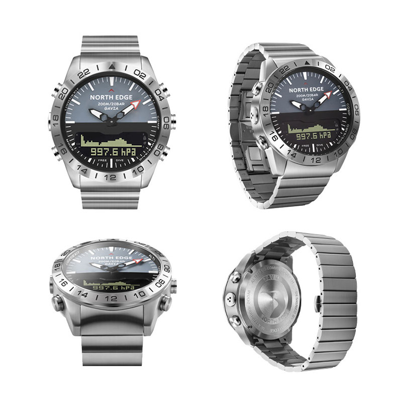 Relógio de mergulho analógico  - Altimeter Compass Watch avaliação e preço
