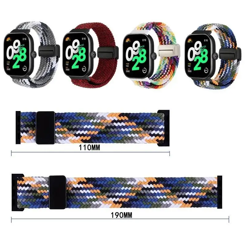 Pulseira de Nylon Trançado + C - Watch Redmi avaliação e preço