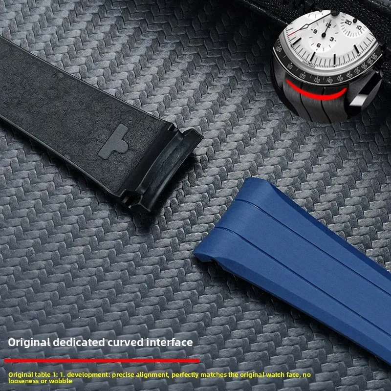 Pulseira de relógio em silicon - Omega Watch Speedmaster avaliação e preço