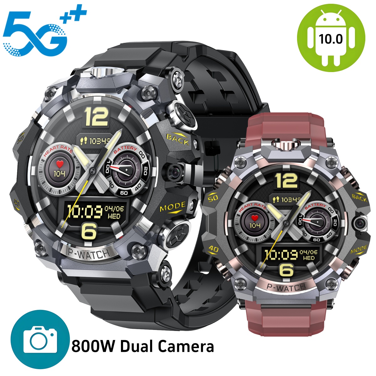 Smartwatch Q668 Android 10.0 1 - Smartwatch Watches Price avaliação e preço