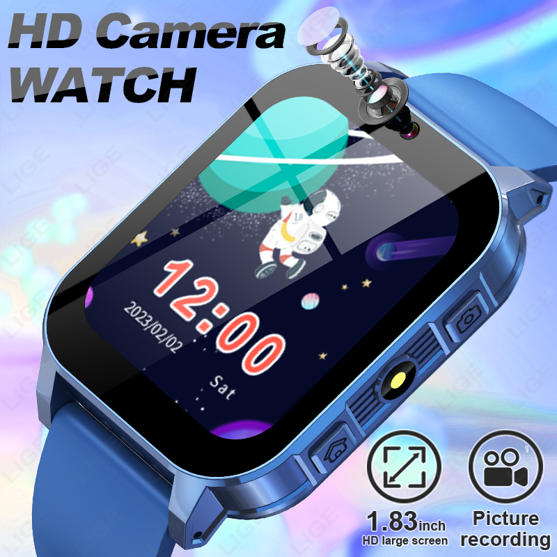 Lige crianças relógio intelige - Smartwatch Watches For Girls Kids avaliação e preço