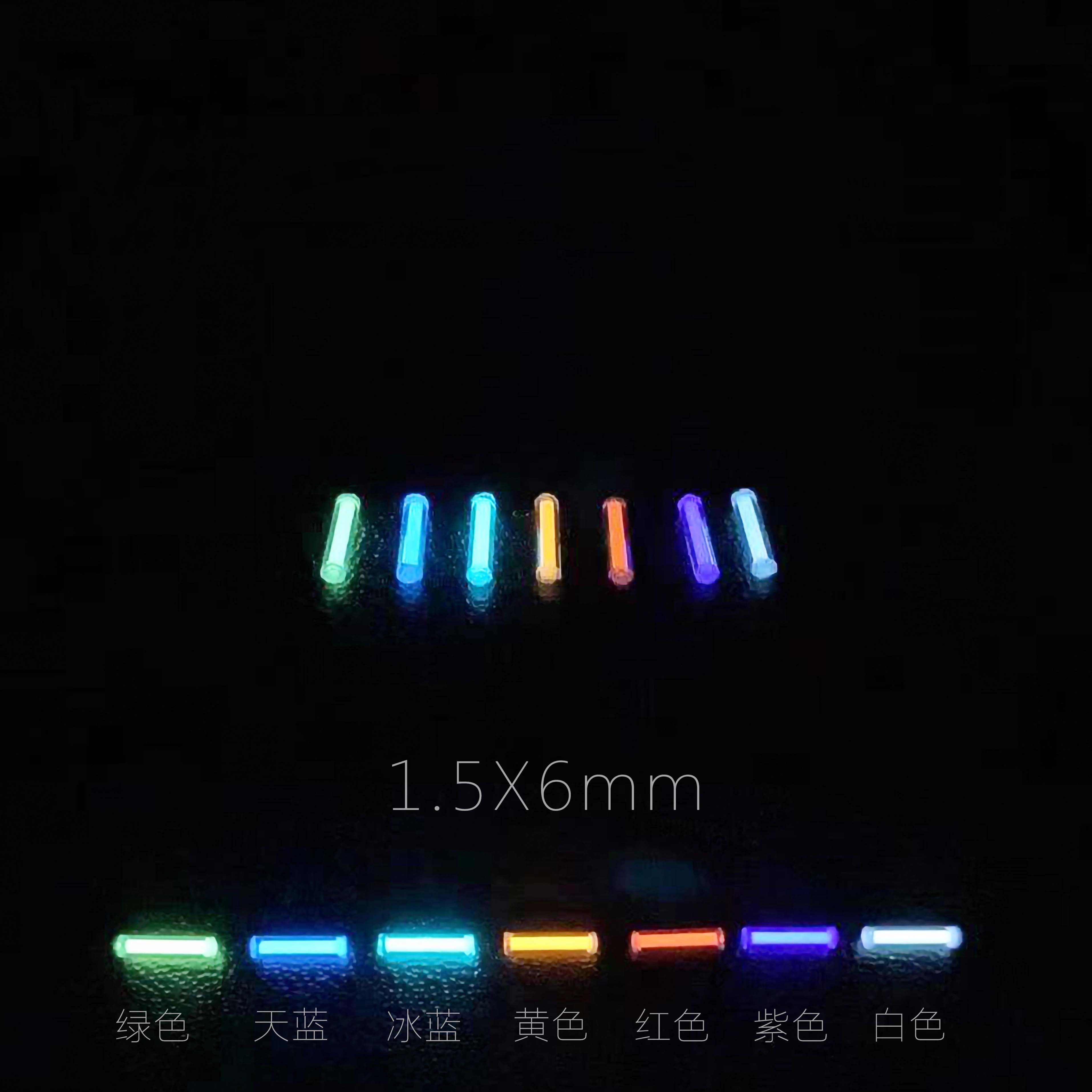 Pacote com 6 Tubos de Vidro Lu - Tritium Gas Tube avaliação e preço