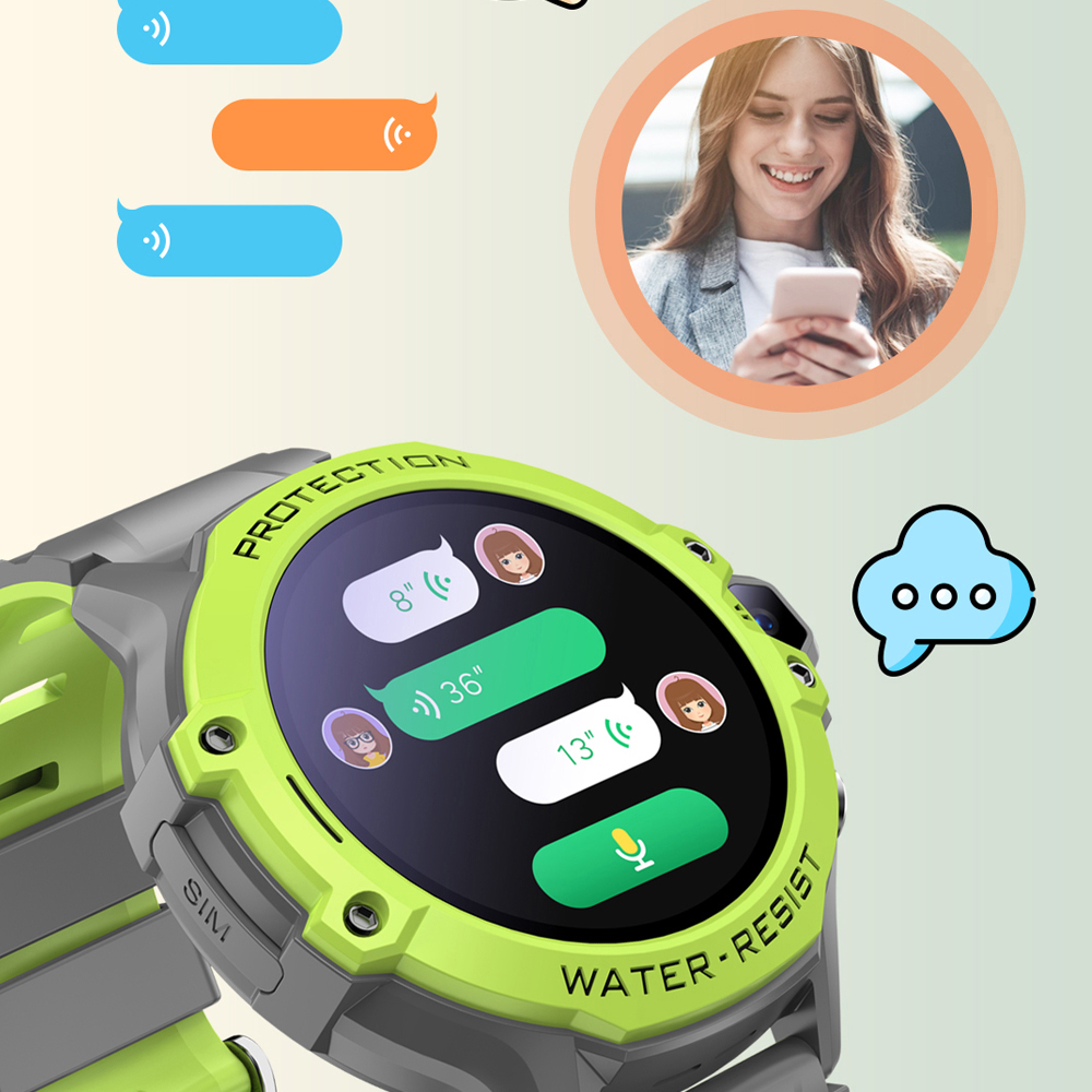 Relógio Infantil VALDUS VK55 c - Smartwatch Digital Watches For Kids avaliação e preço