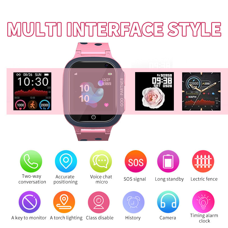 Crianças relógio inteligente à - Smartwatch Digital Watches For Kids avaliação e preço