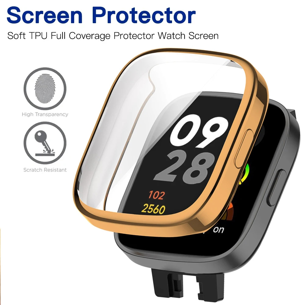 Capa protetora de tela tpu par - Watch Redmi avaliação e preço
