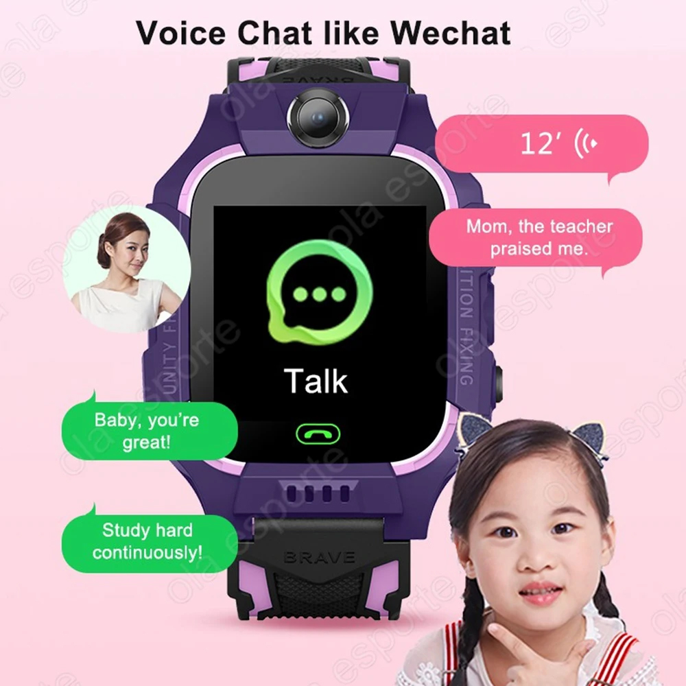 Relógio Inteligente para Crian - Smartwatch Watches For Girls Kids avaliação e preço
