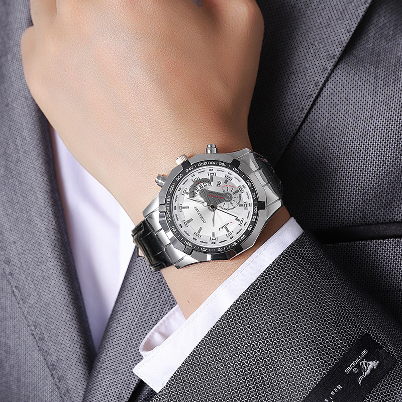 Relógios de quartzo masculinos - Smartwatch Luxury Watches For Men avaliação e preço