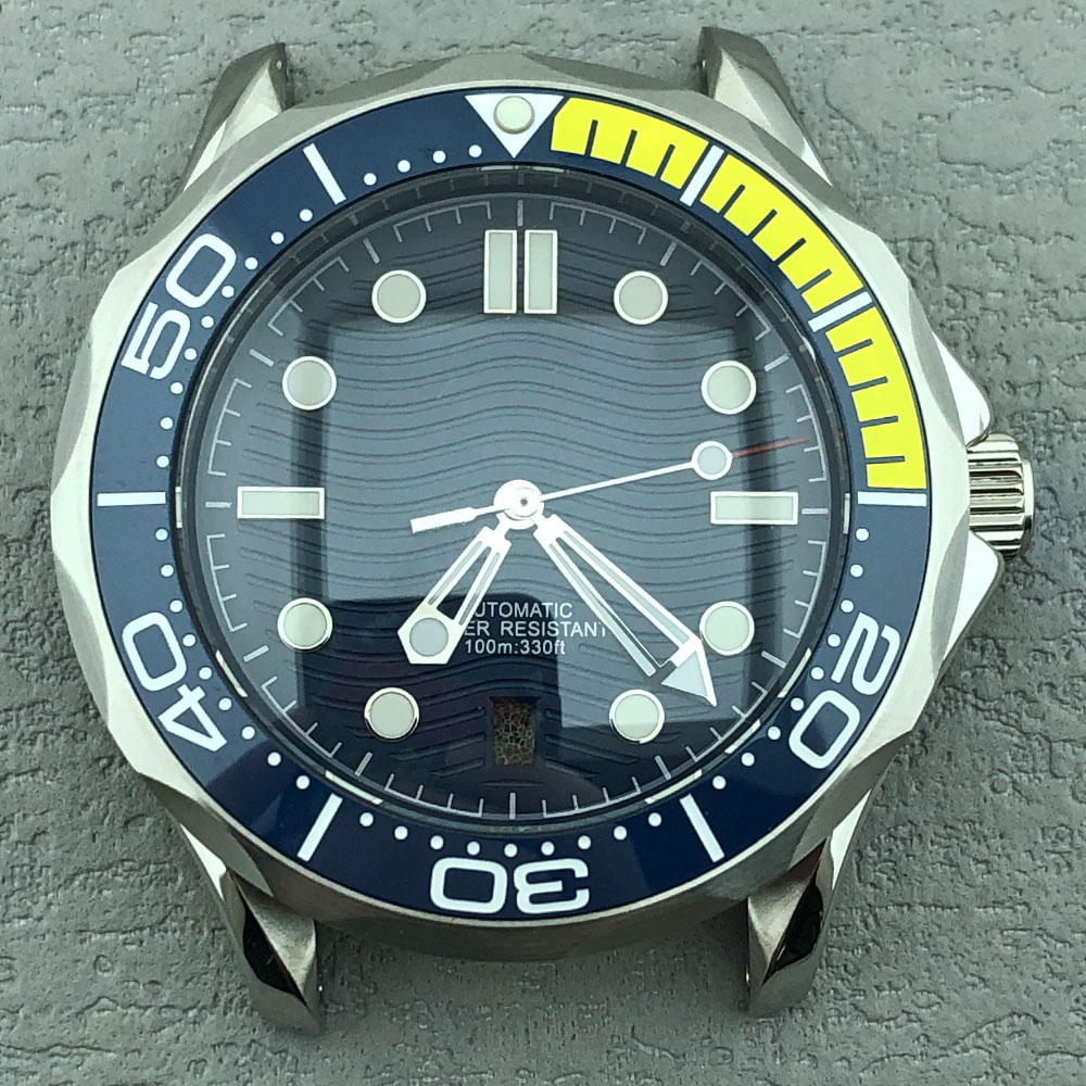 Logotipo personalizado 42mm 31 - Seiko Watch 5 Sports avaliação e preço