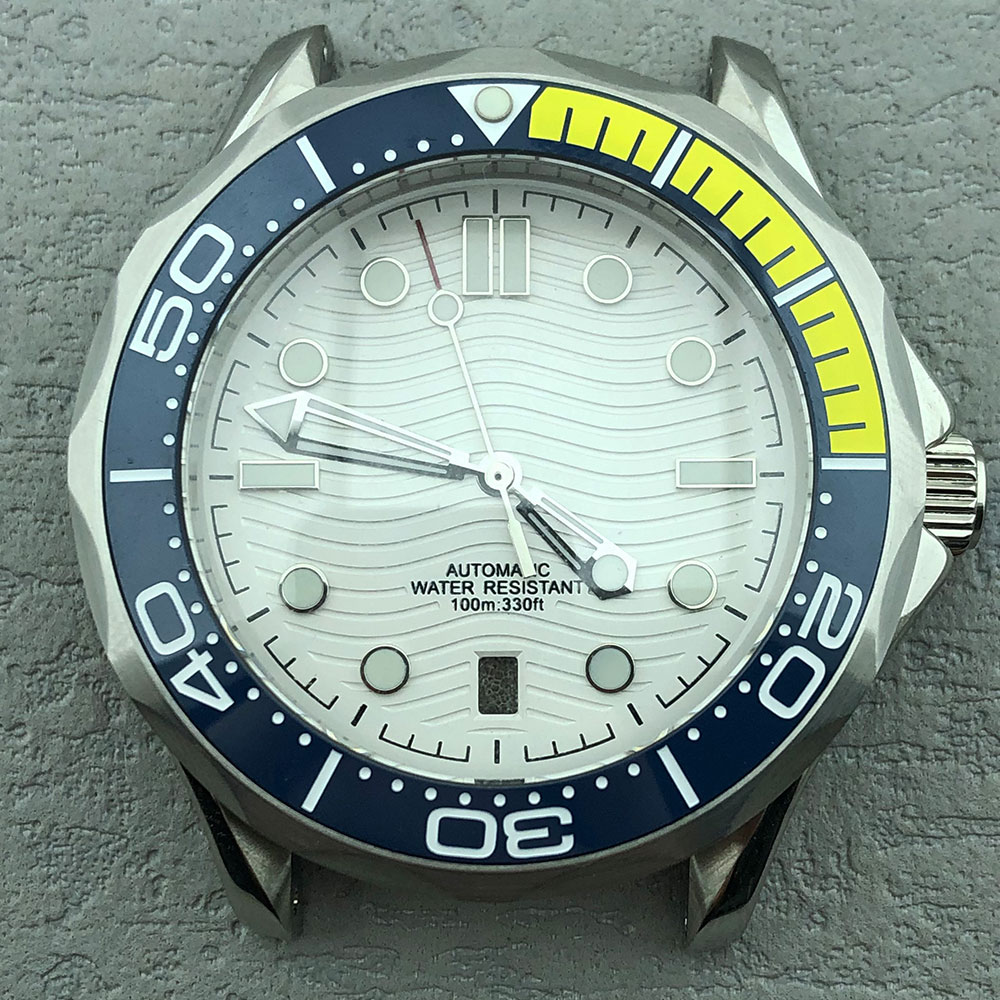 Logotipo personalizado 42mm 31 - Seiko Watch 5 Sports avaliação e preço