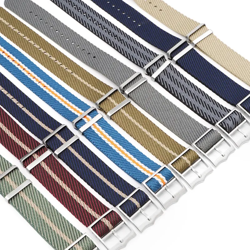20mm 22mm tecer lona pulseira  - Nato Strap Nylon avaliação e preço