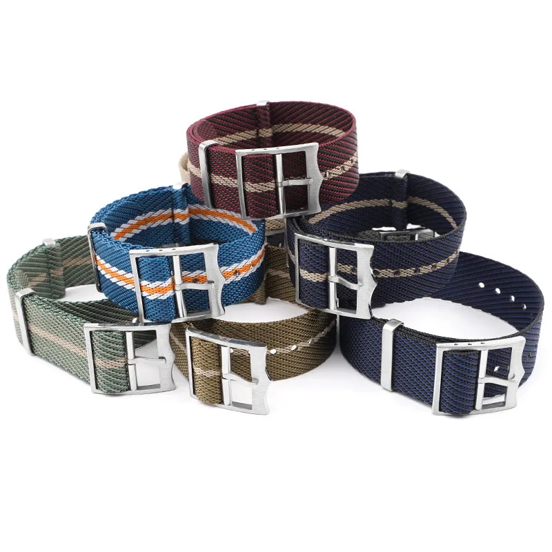 20mm 22mm tecer lona pulseira  - Nato Strap Nylon avaliação e preço