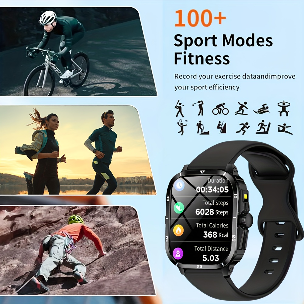 Novo relógio inteligente para  - Smartwatch Iphone Watch For Men avaliação e preço