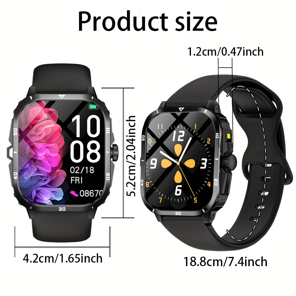 Novo relógio inteligente para  - Smartwatch Iphone Watch For Men avaliação e preço