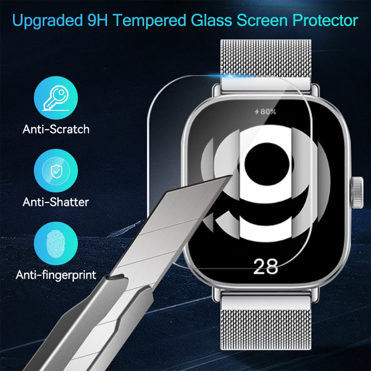 Vidro temperado para xiaomi re - Watch Redmi avaliação e preço