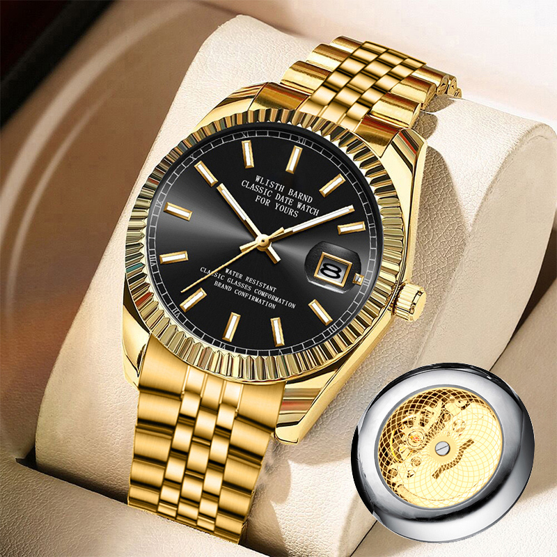 Relógio masculino de luxo, rel - Smartwatch Branded Watches For Men avaliação e preço