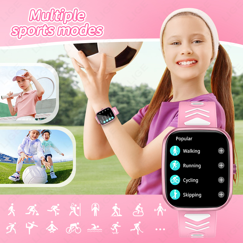 Relógio Inteligente LIGE Novo  - Smartwatch Watches Birthday Gift For Girls avaliação e preço
