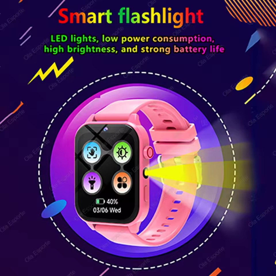100 + jogo smartwatch criança  - Smartwatch Digital Watches For Kids avaliação e preço