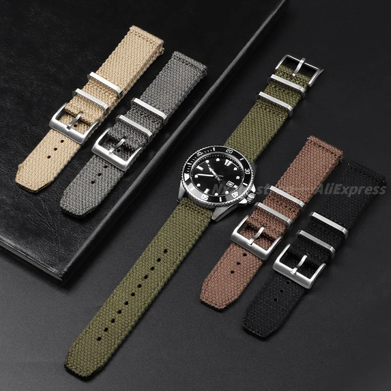 20mm 22mm pulseira de relógio  - Nato Strap Nylon avaliação e preço