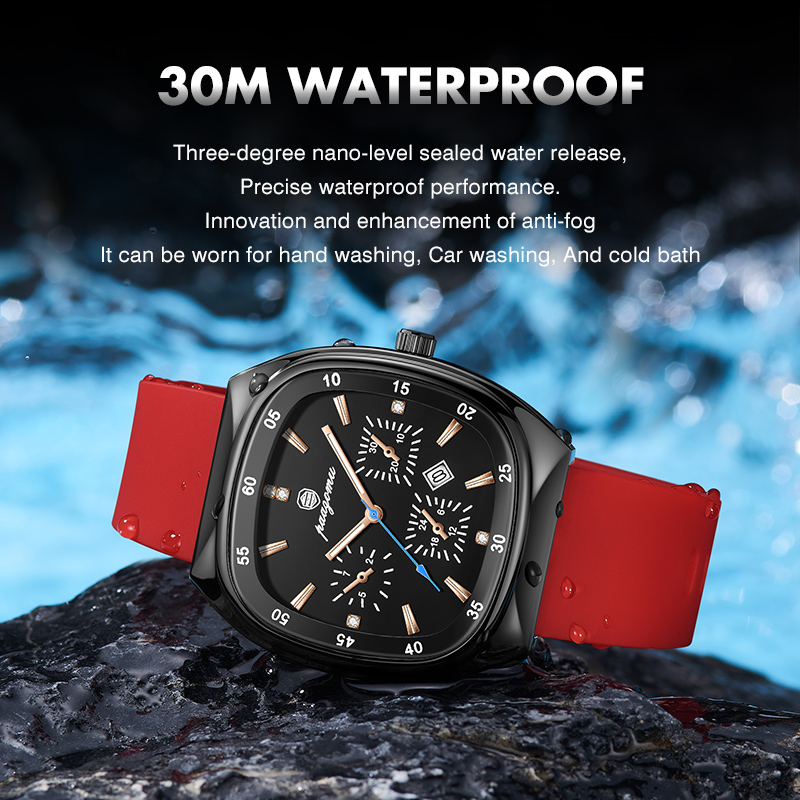 Relógio Casual Esportivo Mascu - Smartwatch Luxury Watches For Men avaliação e preço