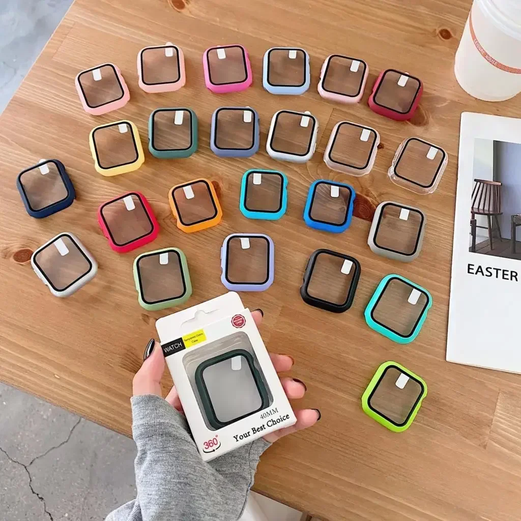 3 pacote de vidro + capa para  - Smartwatch Watches Price avaliação e preço
