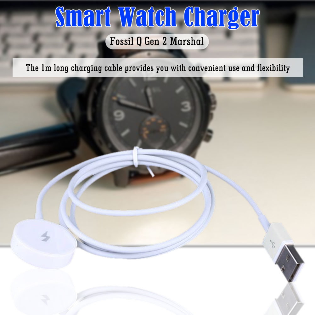 Carregador magnético para smar - Fossil Watches Smartwatch Charger avaliação e preço
