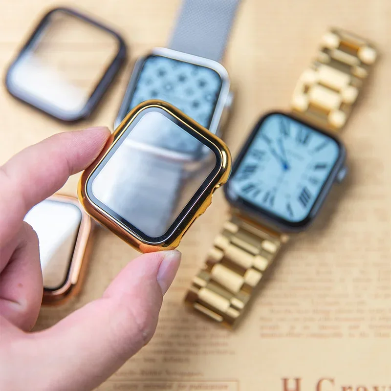 Vidro + capa para apple watch  - Smartwatch Watches Price avaliação e preço