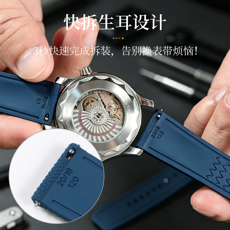 Pulseira de relógio em borrach - Seiko Watch 5 Sports avaliação e preço