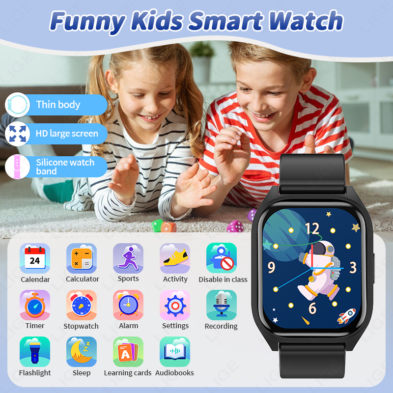 LIGE Presentes de Crescimento  - Smartwatch Digital Watches For Girls avaliação e preço