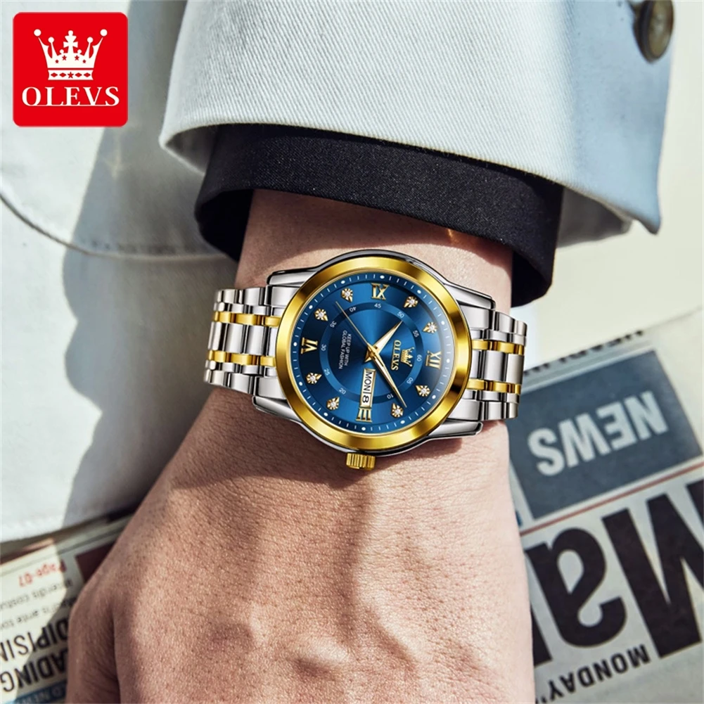 OLEVS, 1 unidade: relógio de q - Smartwatch Casual Watches For Men avaliação e preço