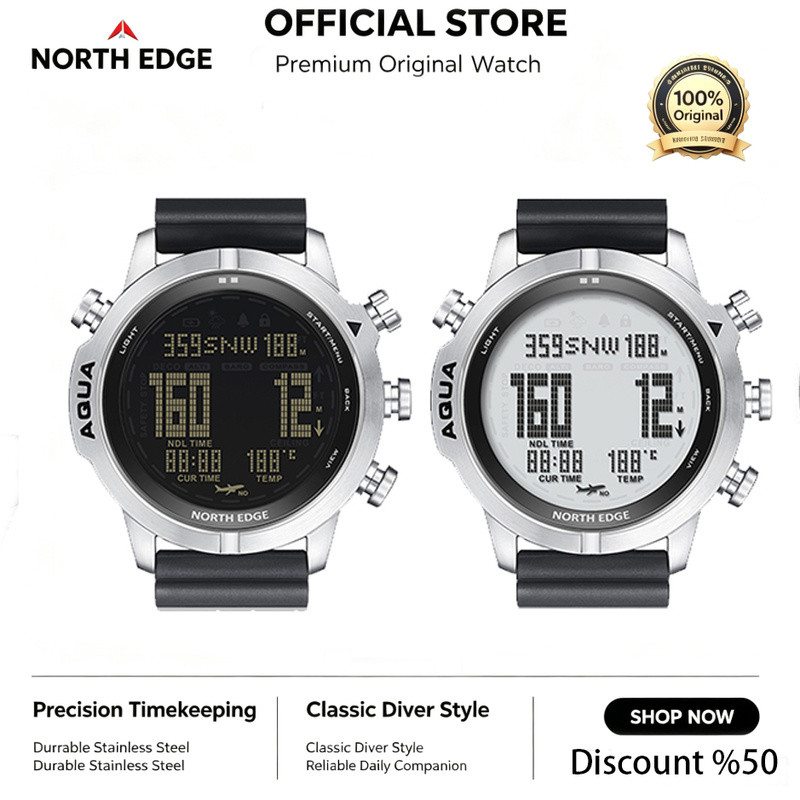 Relógio Digital Masculino NORT - Altimeter Compass Watch avaliação e preço