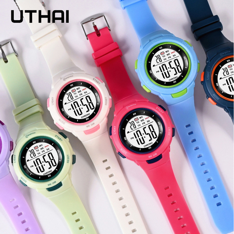 UTHAI Crianças Relógios Esport - Smartwatch Digital Watches For Kids avaliação e preço